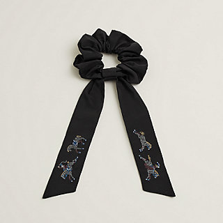depound ♥ ribbon charm scrunchie (s) /追跡付 Knight Parade scrunchie | Hermès Mainland China
